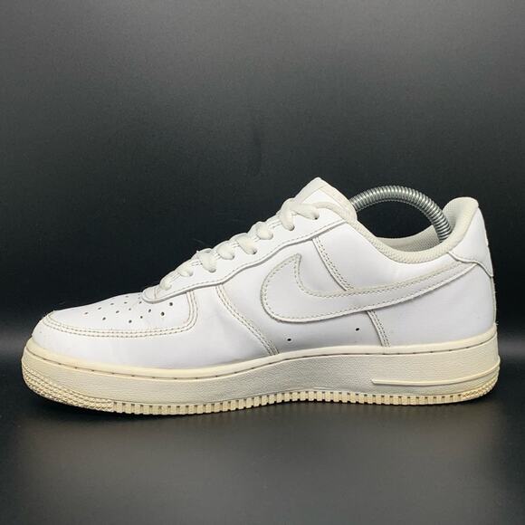 Nike Air Force 1 \'07 Low Triple White Shoes 315122-111 Men\'s Sz 8 Women\'s Sz 9.5 main image 10
